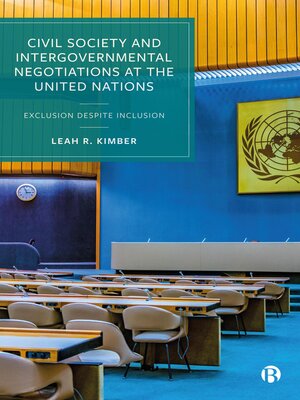 cover image of Civil Society and Intergovernmental Negotiations at the United Nations
